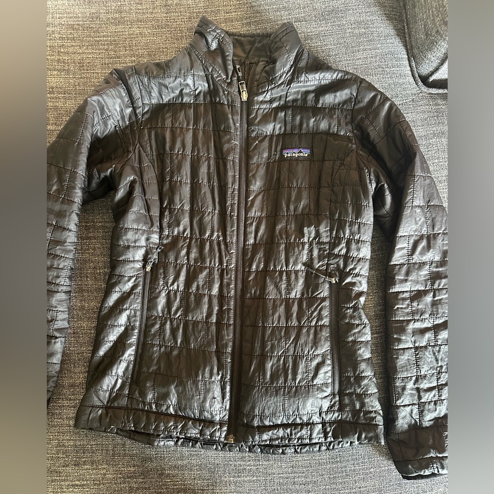 Patagonia Women’s Black Nano Puff Jacket Black Small